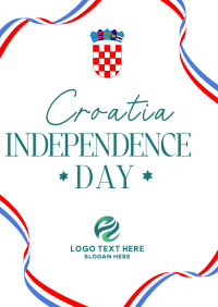 Croatia's Day To Be Free Flyer Image Preview