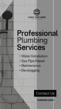 Professional Plumbing Service YouTube Short Preview