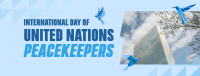 International Day of United Nations Peacekeepers Facebook Cover Image Preview