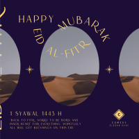 Eid Al-Fitr Instagram Post Design