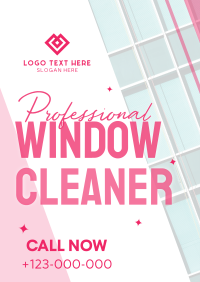Transparent Cleaning Flyer Design