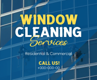 Your Window Cleaning Partner Facebook Post Design