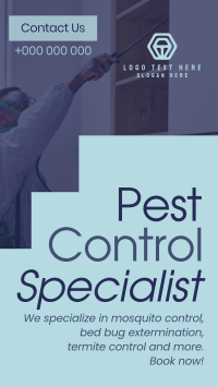 Minimal & Simple Pest Control TikTok Video Preview