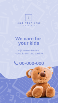 Pediatric Care Instagram Story Preview