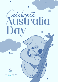 Sleeping Koalas Flyer Image Preview