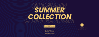 90's Lines Summer Collection Facebook Cover Design