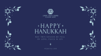 Hanukkah Festival Facebook event cover Image Preview