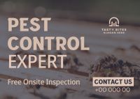 Pest Control Specialist Postcard Image Preview