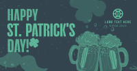 St. Patrick's Beer Greeting Facebook Ad Design