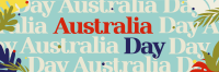 Australia Day Pattern Twitter Header Design