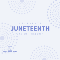 Happiest Juneteenth Linkedin Post Image Preview