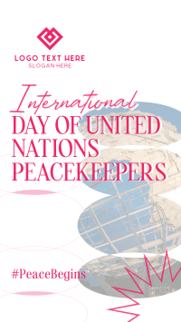 UN Peacekeepers Day Facebook story Image Preview
