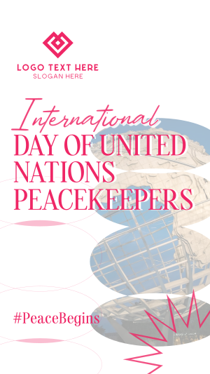 UN Peacekeepers Day Facebook Story Image Preview