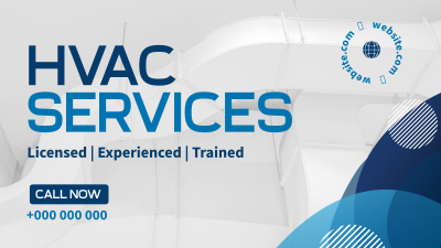 Professional HVAC Specialist Facebook event cover Image Preview