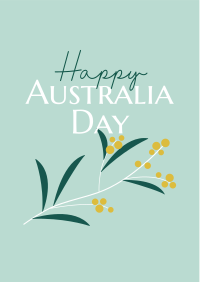 Golden Wattle  for Aussie Day Flyer Image Preview