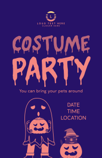 Halloween Costume Party Invitation Image Preview