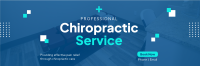 Professional Chiropractor Twitter Header Design