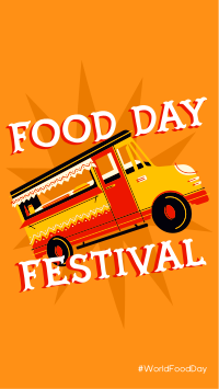 Food Truck Fest Instagram Story Design