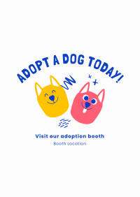 Adopt A Dog Today Flyer Image Preview