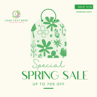 Spring Bag Instagram Post Design