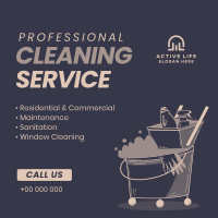 Cleaning Professionals Instagram post Image Preview
