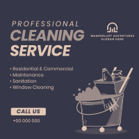 Cleaning Professionals Instagram post Image Preview