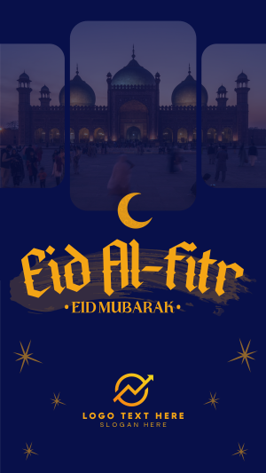 Modern Eid Al Fitr Instagram story Image Preview