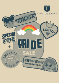 Proud Rainbow Sale Poster Image Preview