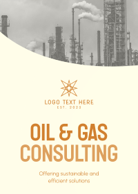 Oil and Gas Business Flyer Image Preview