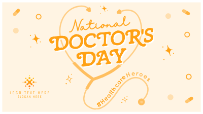 Quirky Doctors Day Facebook event cover Image Preview