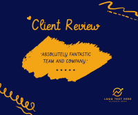 Client Review Facebook post Image Preview