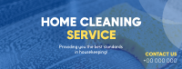 Bubble Cleaning Service Facebook Cover Design