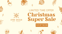 Quirky Christmas Sale Facebook Event Cover Image Preview