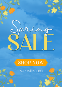 Spring Sale Flowers Poster Image Preview