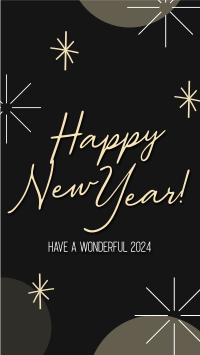 Wonderful New Year Welcome TikTok video Image Preview