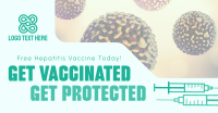 Simple Hepatitis Vaccine Awareness Facebook ad Image Preview