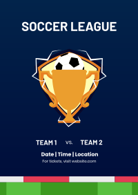 Soccer League Poster Image Preview