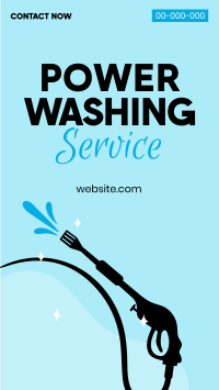 Professional Power Washing Instagram story Image Preview