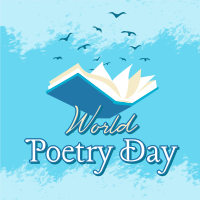 Happy Poetry Day Instagram Post Design