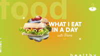 Veggie Sandwich YouTube Banner Design