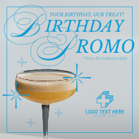 Rustic Birthday Promo Instagram Post Preview