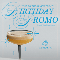 Rustic Birthday Promo Instagram Post Design