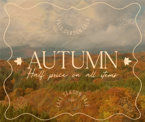 Fall Season Sale Facebook post Image Preview