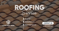 Modern Roofing Facebook Ad Design