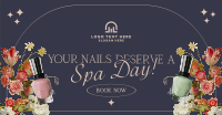 Floral Nail Services Facebook ad Image Preview