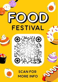 Our Foodie Fest! Flyer Design