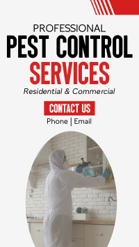 Pest Control Business Services TikTok video Image Preview