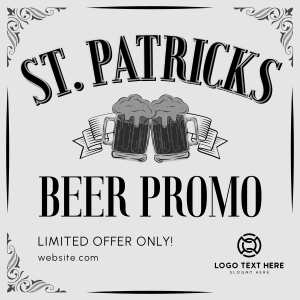 Paddy's Day Beer Promo Instagram post Image Preview