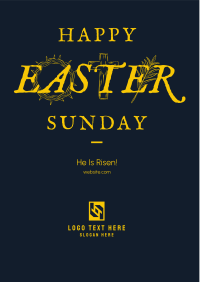 Rustic Easter Flyer Image Preview
