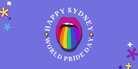 Pride Mouth Twitter Post Design